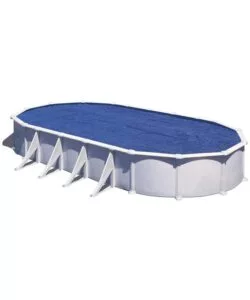 Telo di copertura gre per piscina fuori terra ovale 730x375 cm - cod. 773326